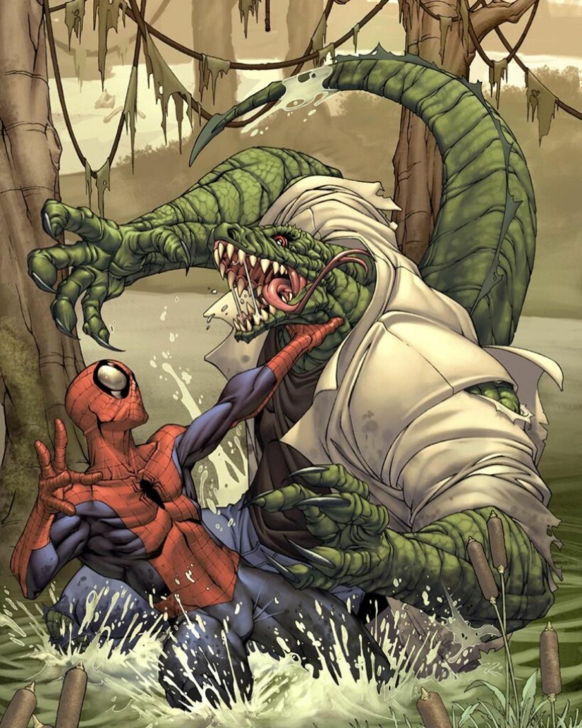 Fantastic works by Marvel Comics illustrator Mark Brooks