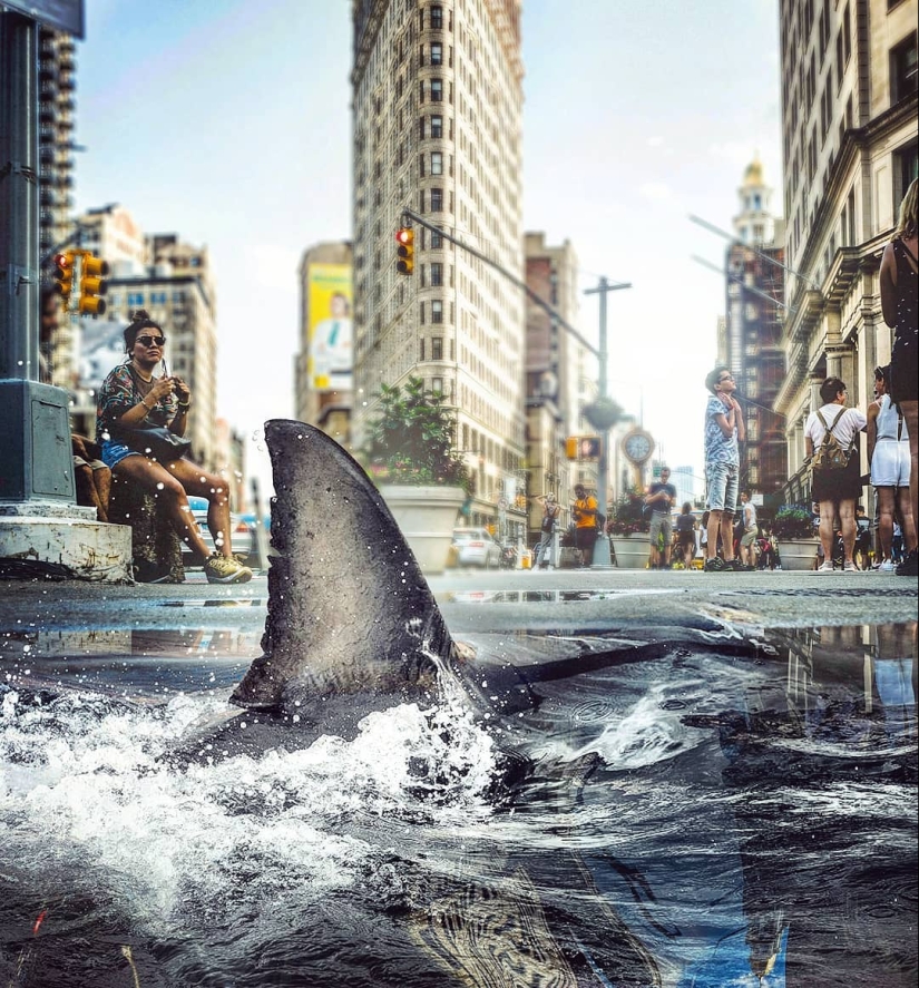 Fantastic photomanipulations by Justin lane