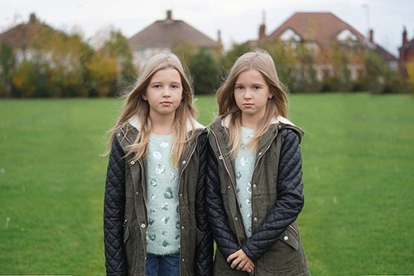 Fascinantes retratos de gemelos