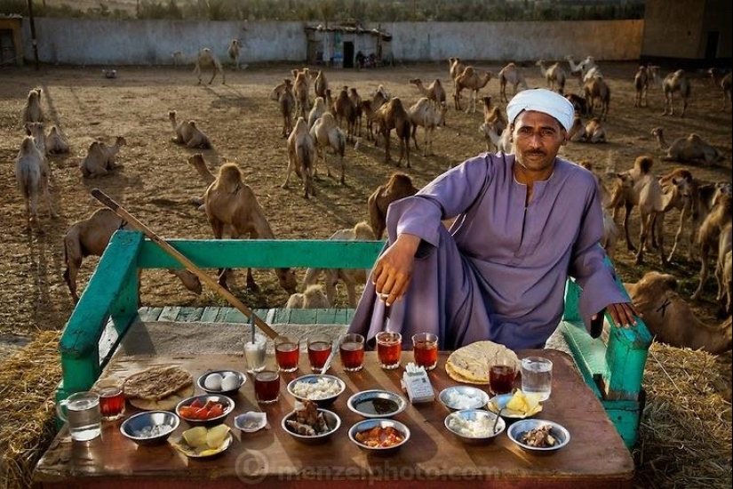 Fascinating project: What people eat in different countries