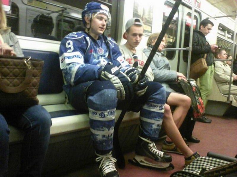 Fashion of the people: the brightest passengers on Russian subway