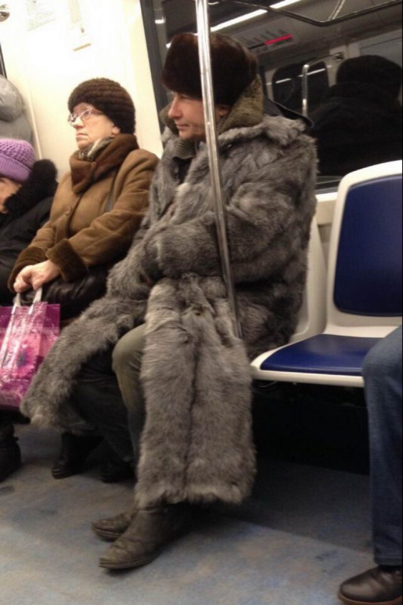 Fashion of the people: the brightest passengers on Russian subway