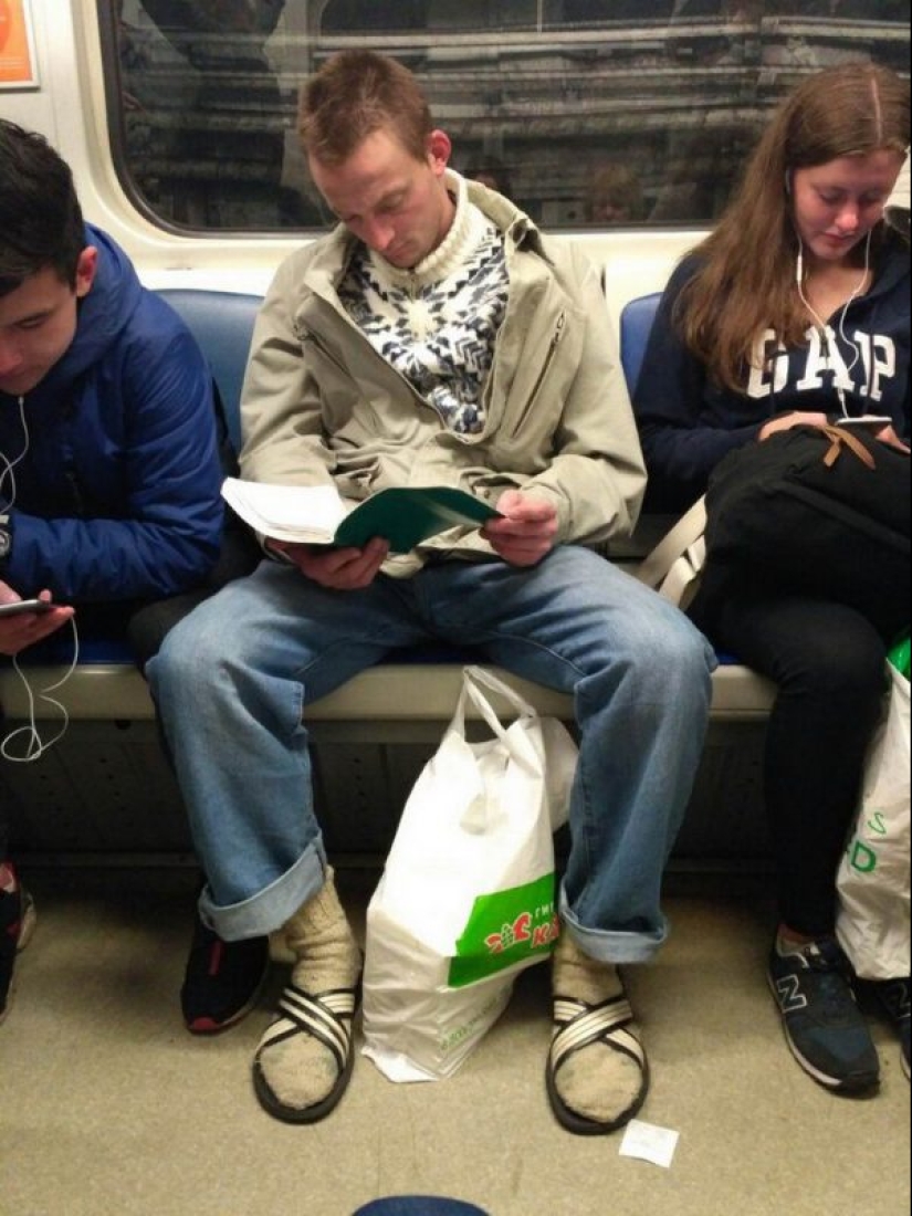 Fashion of the people: the brightest passengers on Russian subway