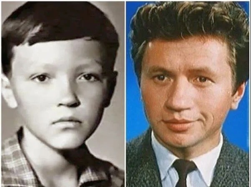 Favorite Soviet actors in childhood and adulthood