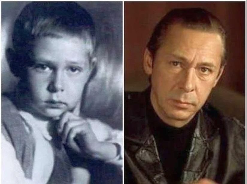 Favorite Soviet actors in childhood and adulthood