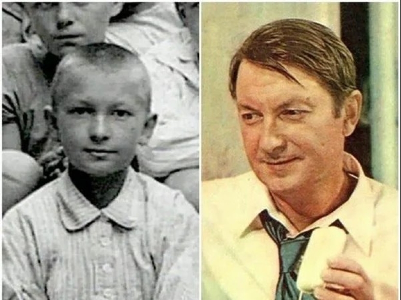 Favorite Soviet actors in childhood and adulthood