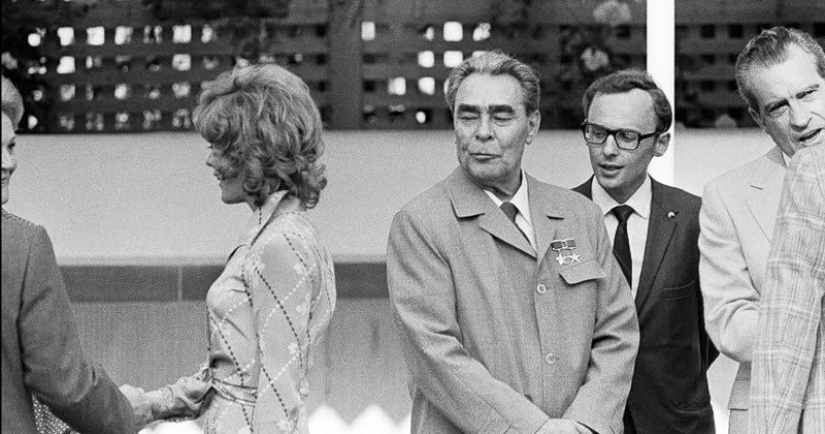 Favorite women General Secretary Brezhnev