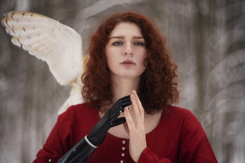 Fiery redhead beauty in the portraits of the St. Petersburg photographer Alexandra Bochkareva