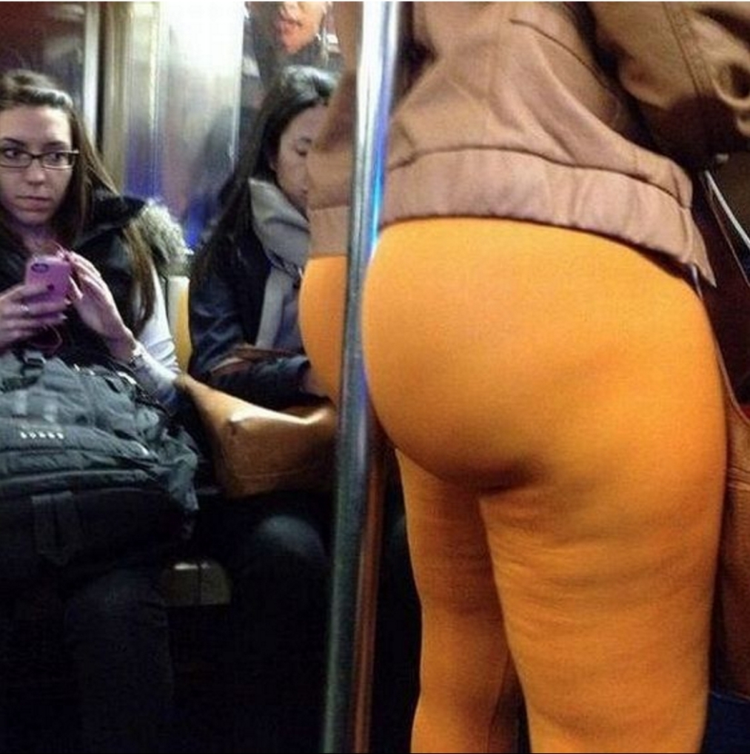 Flesh-colored leggings — the most terrible invention of fashion, and here 18 evidence