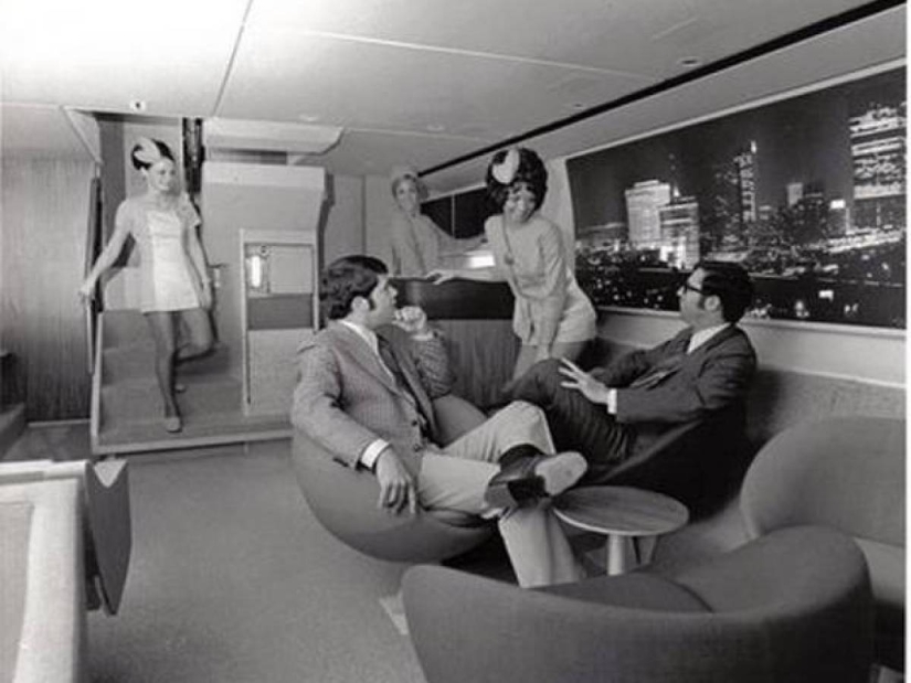 Flight attendants of the 60s were supposed to be sexy and lonely