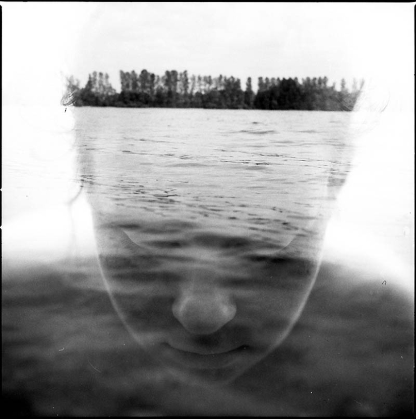 Florian Imgrund's analog photographs with double exposure