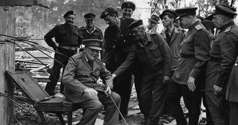 Foie gras, ostras, coñacs, cigarros: con qué se deleitó Winston Churchill durante la guerra