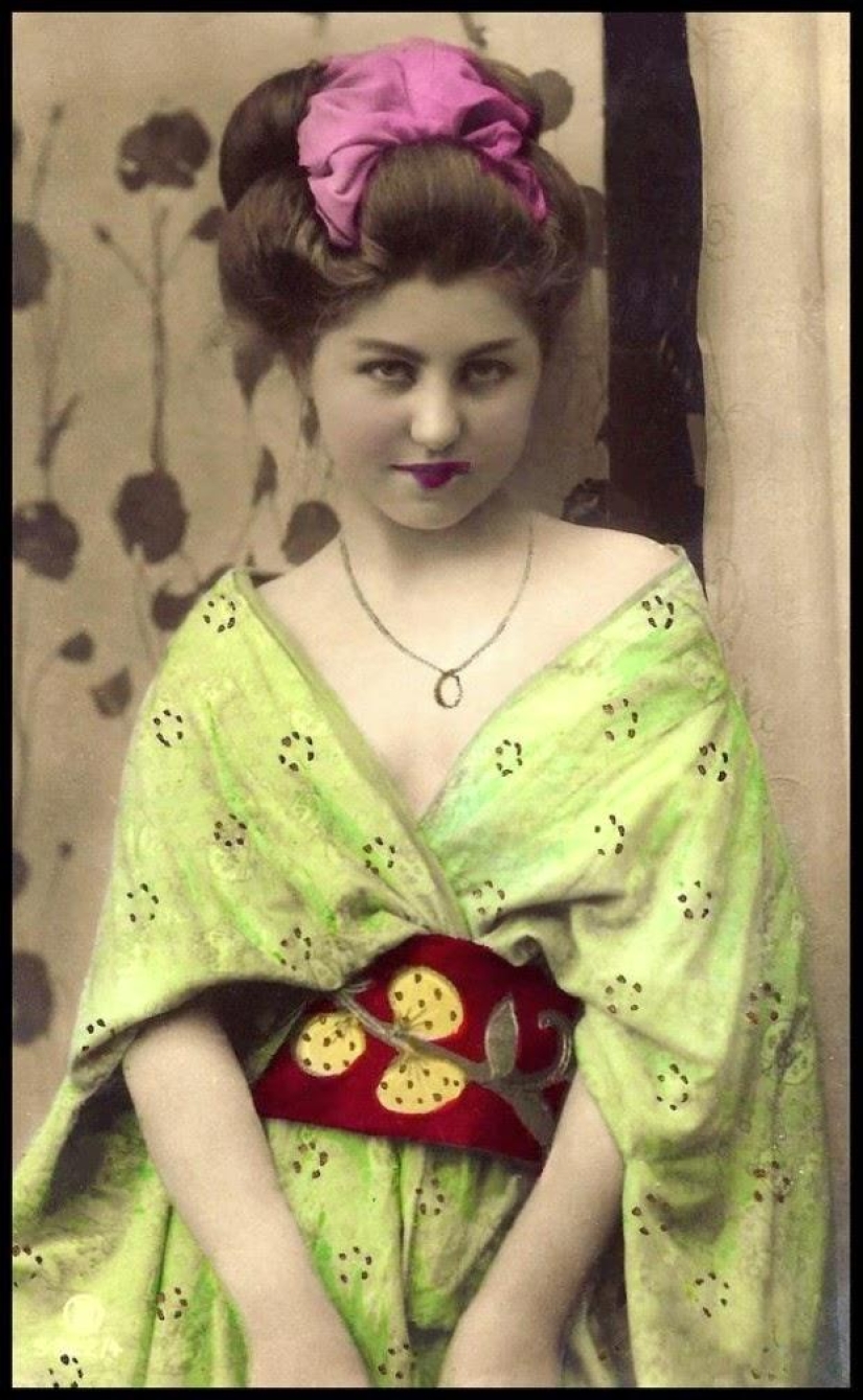 Foreign geisha in early 20th-century Japan