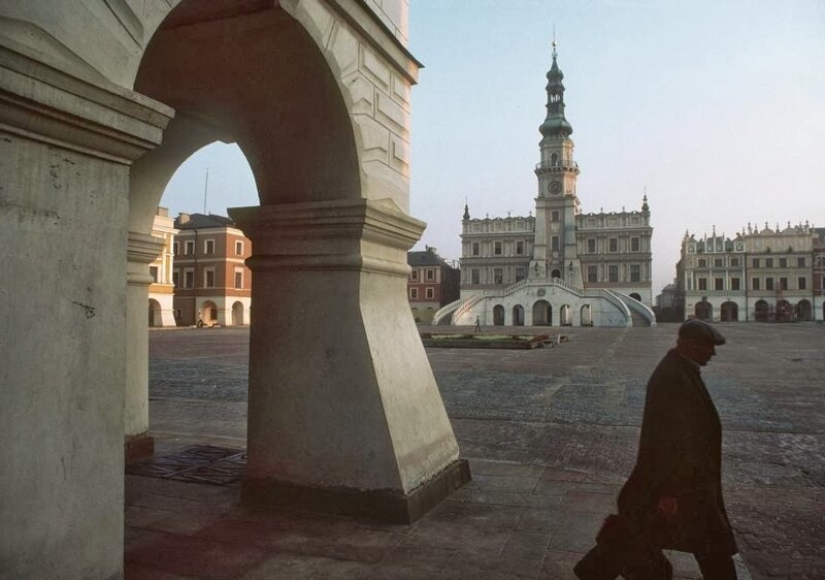 Fotografías en Color de la vida en Polonia en la década de 1980