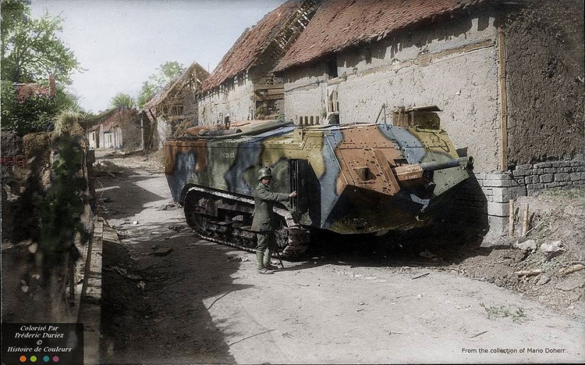 Fotografías en color de la Primera Guerra Mundial que fueron tomadas como si ayer