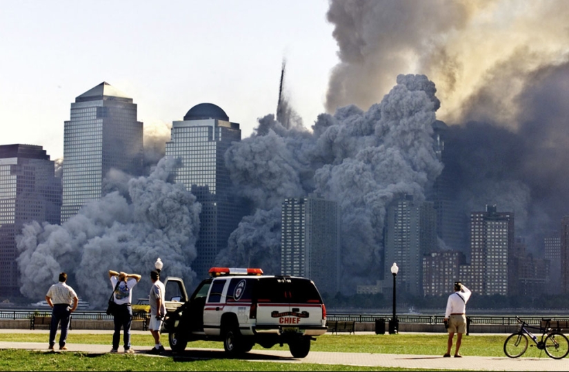 Fotos de los ataques terroristas del 11 de septiembre de 2001