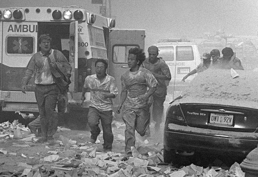 Fotos de los ataques terroristas del 11 de septiembre de 2001