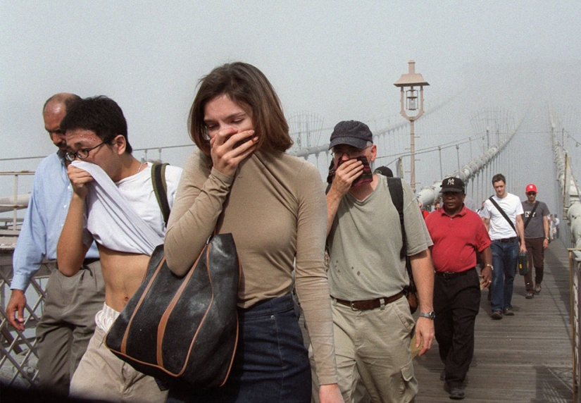 Fotos de los ataques terroristas del 11 de septiembre de 2001