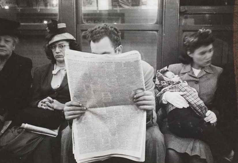 Fotos del metro de Nueva York de la década de 1940, tomadas por un joven Stanley Kubrick