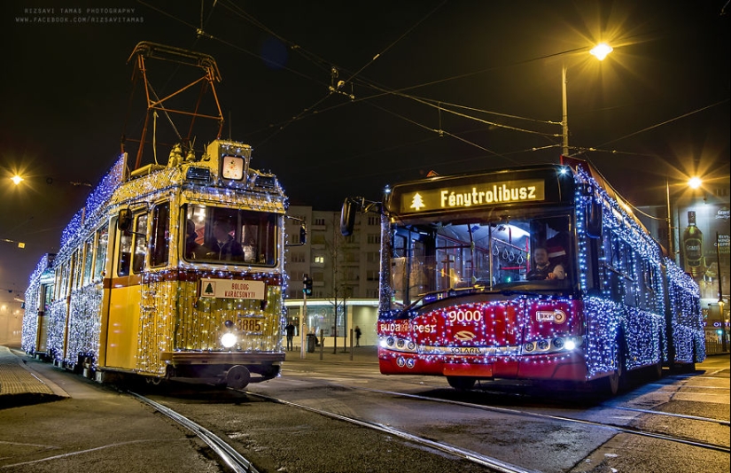 Fotos mágicas de Budapest antes de Navidad