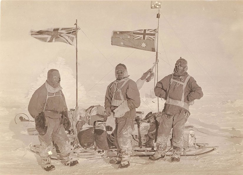 Fotos únicas de la primera Expedición Antártica Australiana de 1911-1914