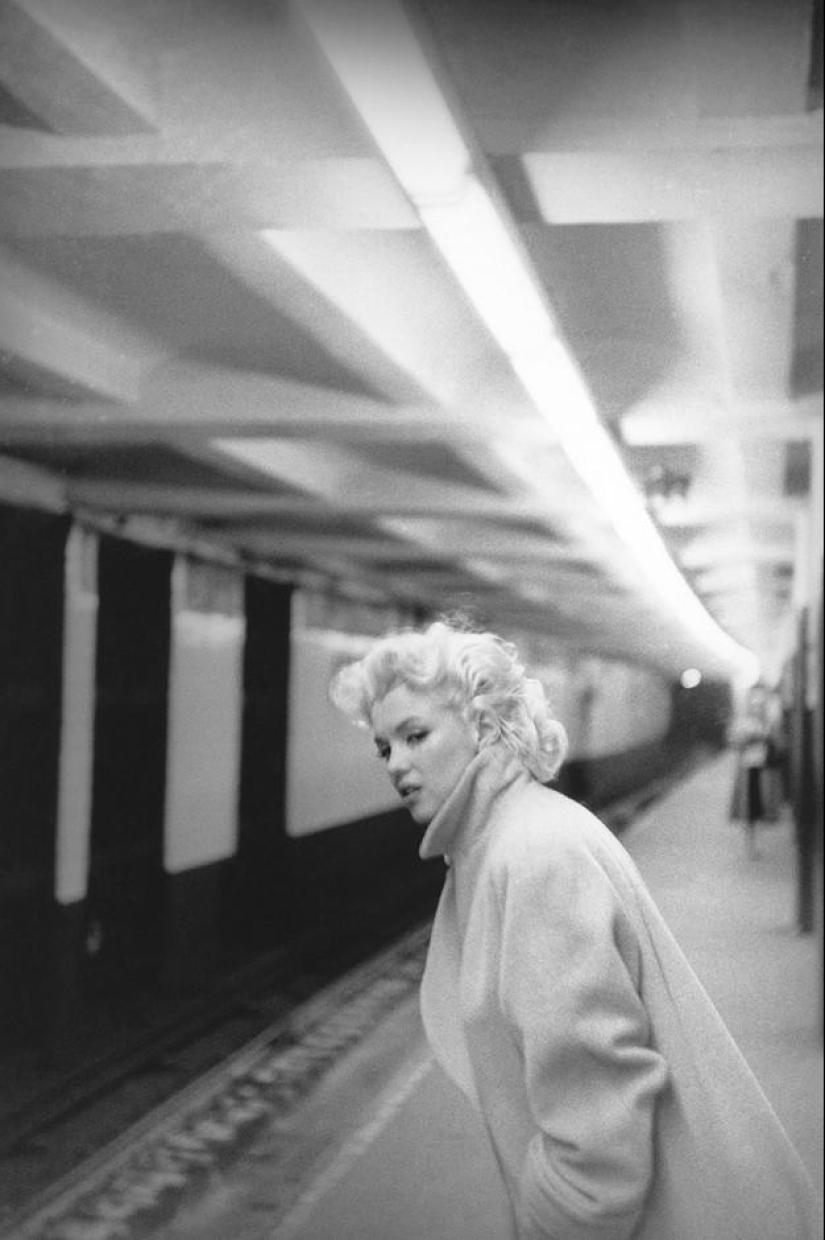 Fotos raras de Marilyn Monroe en Nueva York