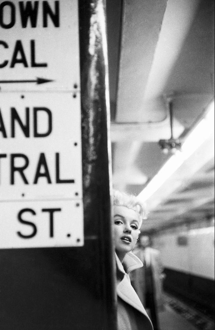 Fotos raras de Marilyn Monroe en Nueva York