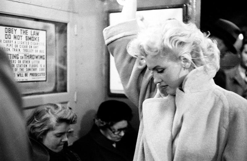 Fotos raras de Marilyn Monroe en Nueva York