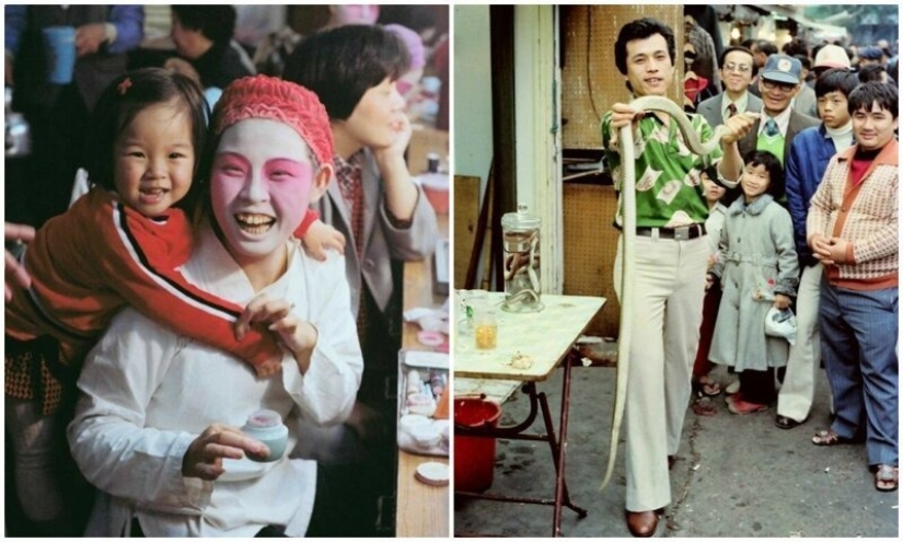 Fotos retro del colorido Taiwán de finales de la década de 1970