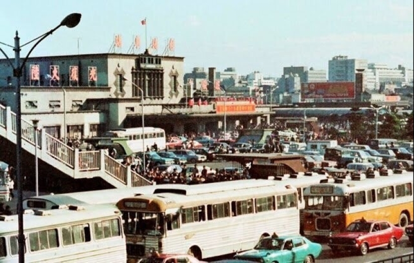 Fotos retro del colorido Taiwán de finales de la década de 1970