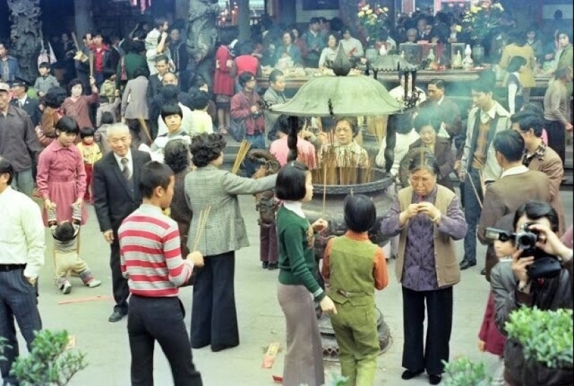 Fotos retro del colorido Taiwán de finales de la década de 1970