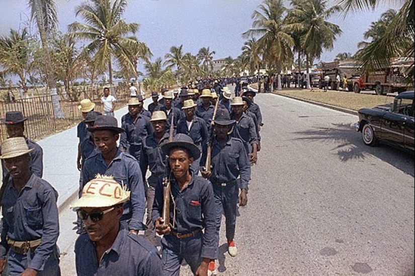 Francois Duvalier-Presidente de Haití, hechicero, soñador revolucionario y líder del"ejército zombi"