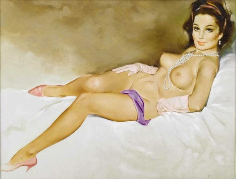 Fritz Willis y su pin-up celebran el encanto femenino