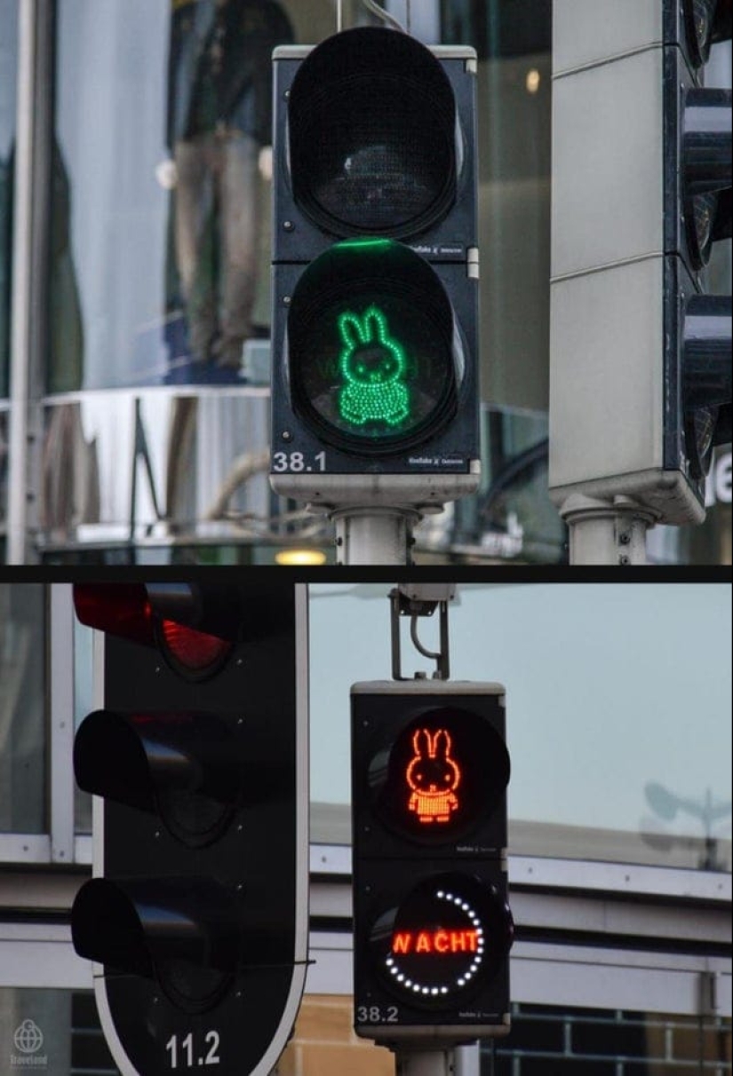 From hearts to Karl Marx: 13 unusual traffic signals from around the world