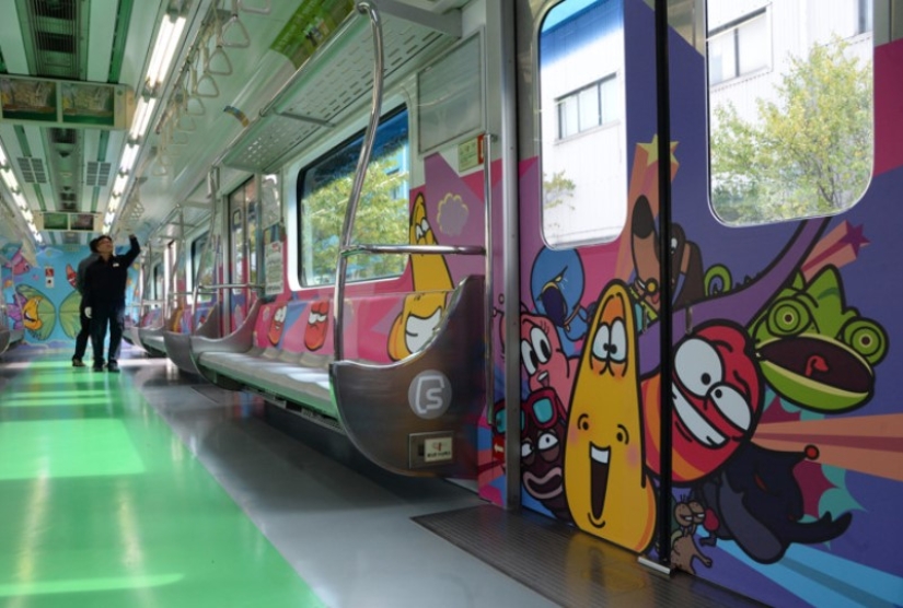 From Seoul to Tehran: the look of the subway cars in different countries