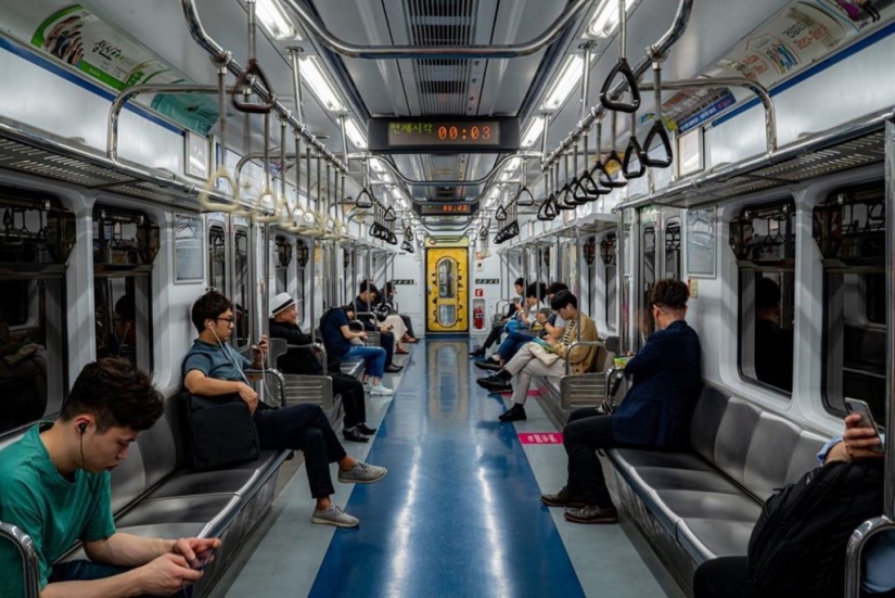 From Seoul to Tehran: the look of the subway cars in different countries