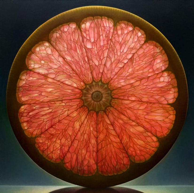 Frutas transparentes de Dennis Wojtkiewicz