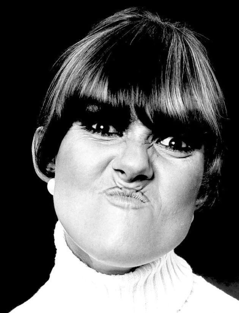 Funny Faces: Funny Faces of Celebrities from the 1960s by Willy Rizzo