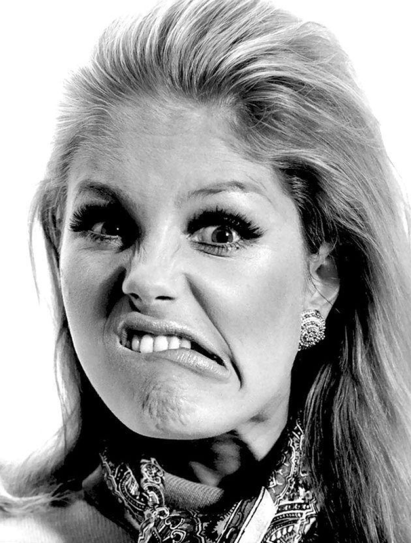 Funny Faces: Funny Faces of Celebrities from the 1960s by Willy Rizzo