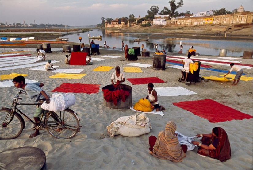 Gente en el trabajo: foto de Steve McCurry