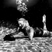 Gentle beauty of the first underwater pictures of the 1930‑ies