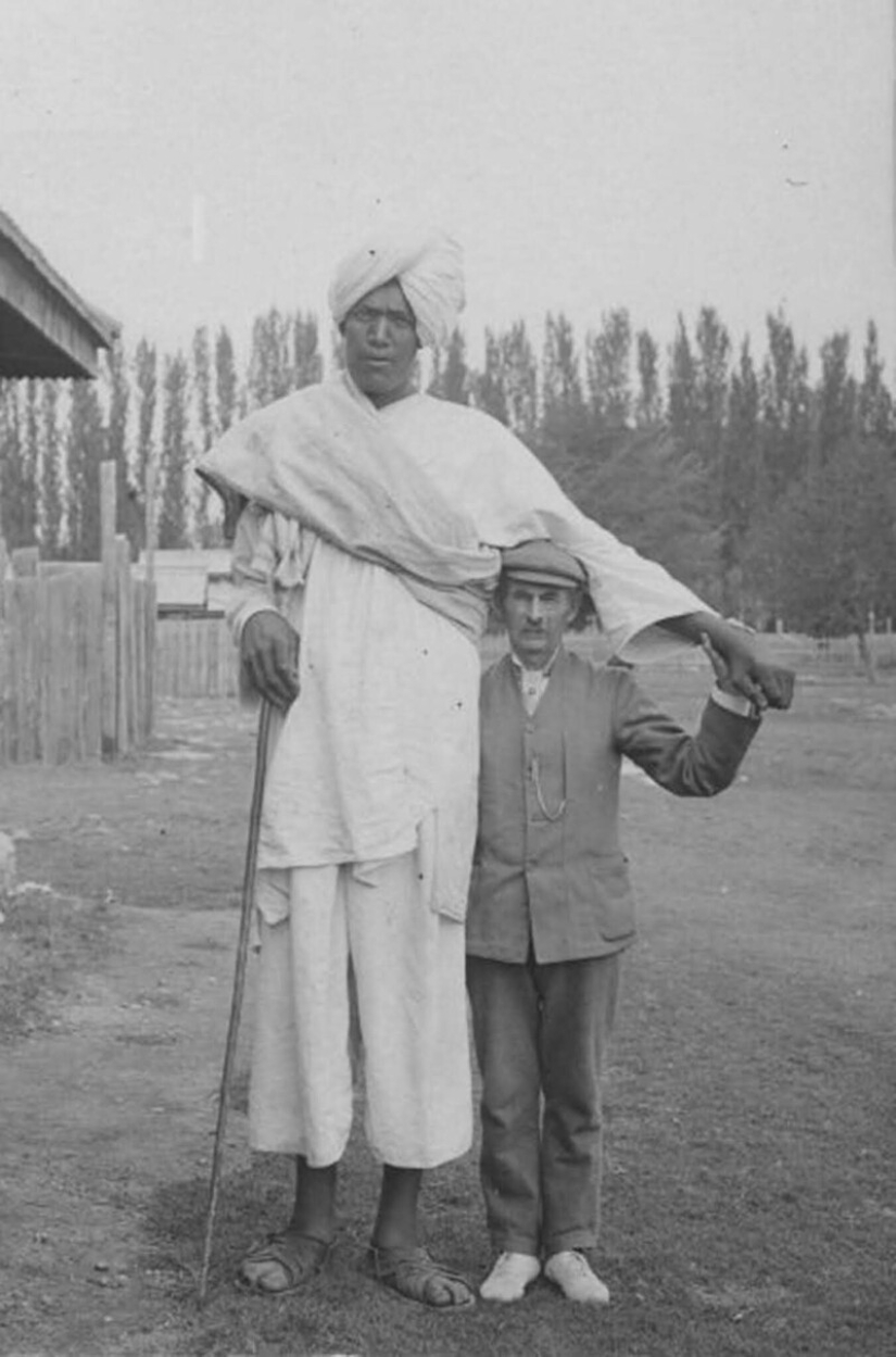 Gigantes de Cachemira: cómo se veían los enormes guardias del maharajá