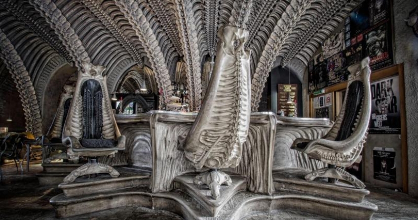 Giger Bar is the most creepy drinking establishment in Europe