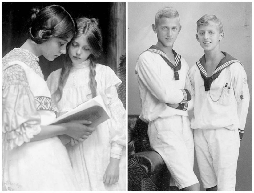 Giving youth: what teenagers from different countries looked like 100 years ago