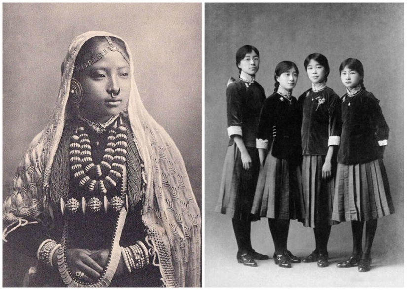 Giving youth: what teenagers from different countries looked like 100 years ago