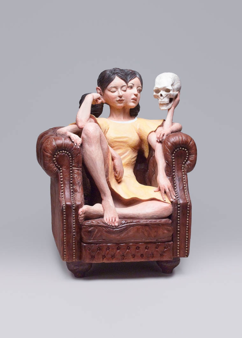 Glitch art: obras de un escultor japonés que harán girar la cabeza