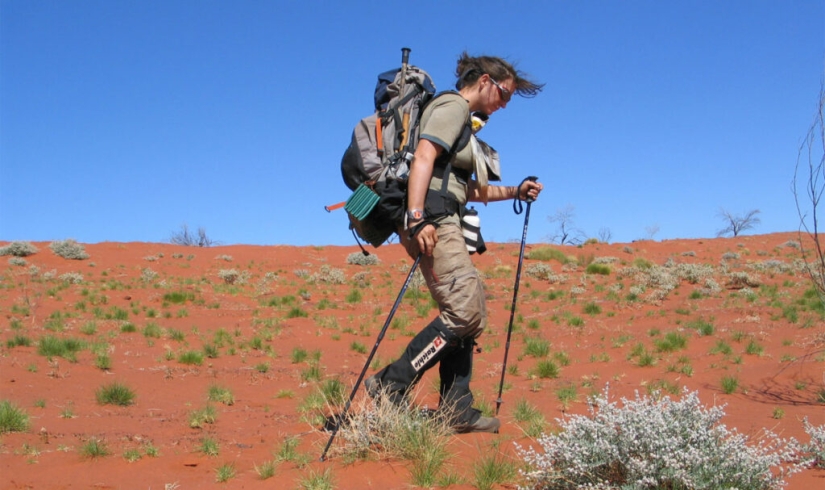 Go, Sarah, go: a traveler from Switzerland walked 16 thousand km and crossed two continents