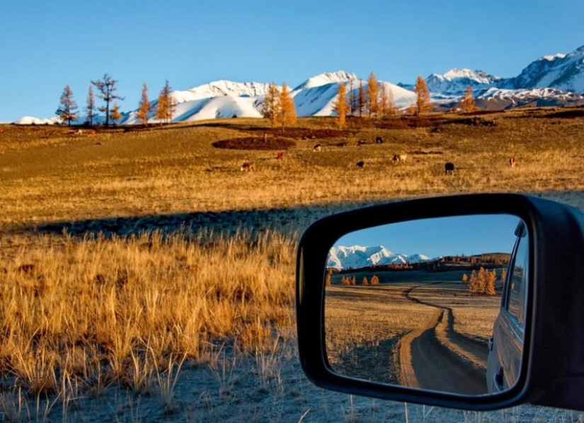 Golden Autumn in photos from different parts of Russia