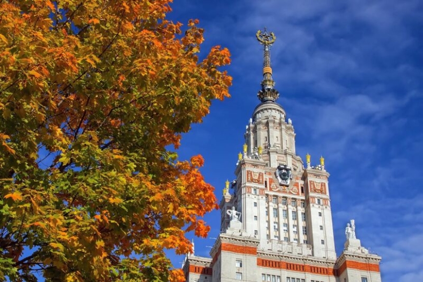 Golden Autumn in photos from different parts of Russia