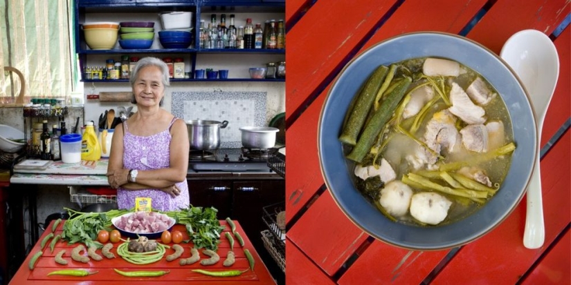 Grandma's cooking around the world